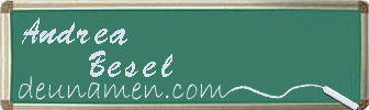 Andrea Besel Visitenkarte